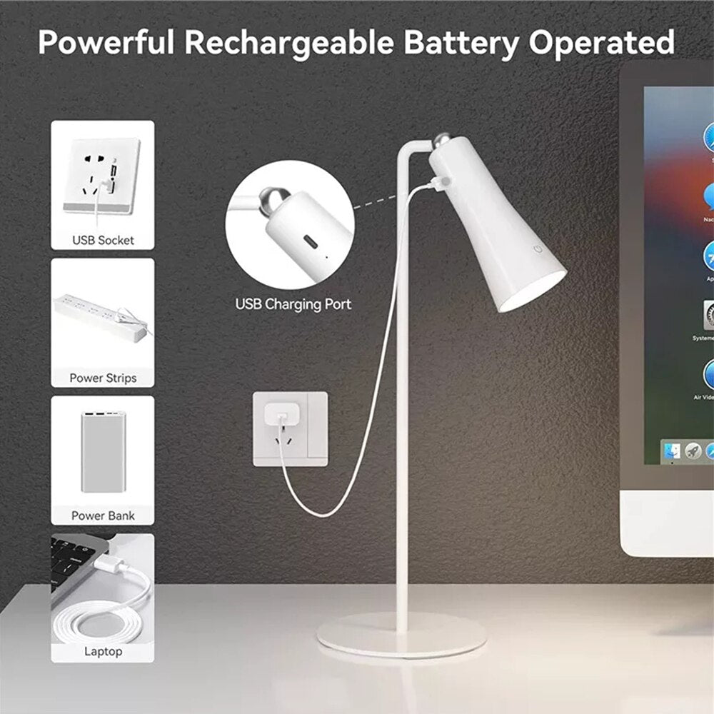 Bright Adjustable Office Desk Light