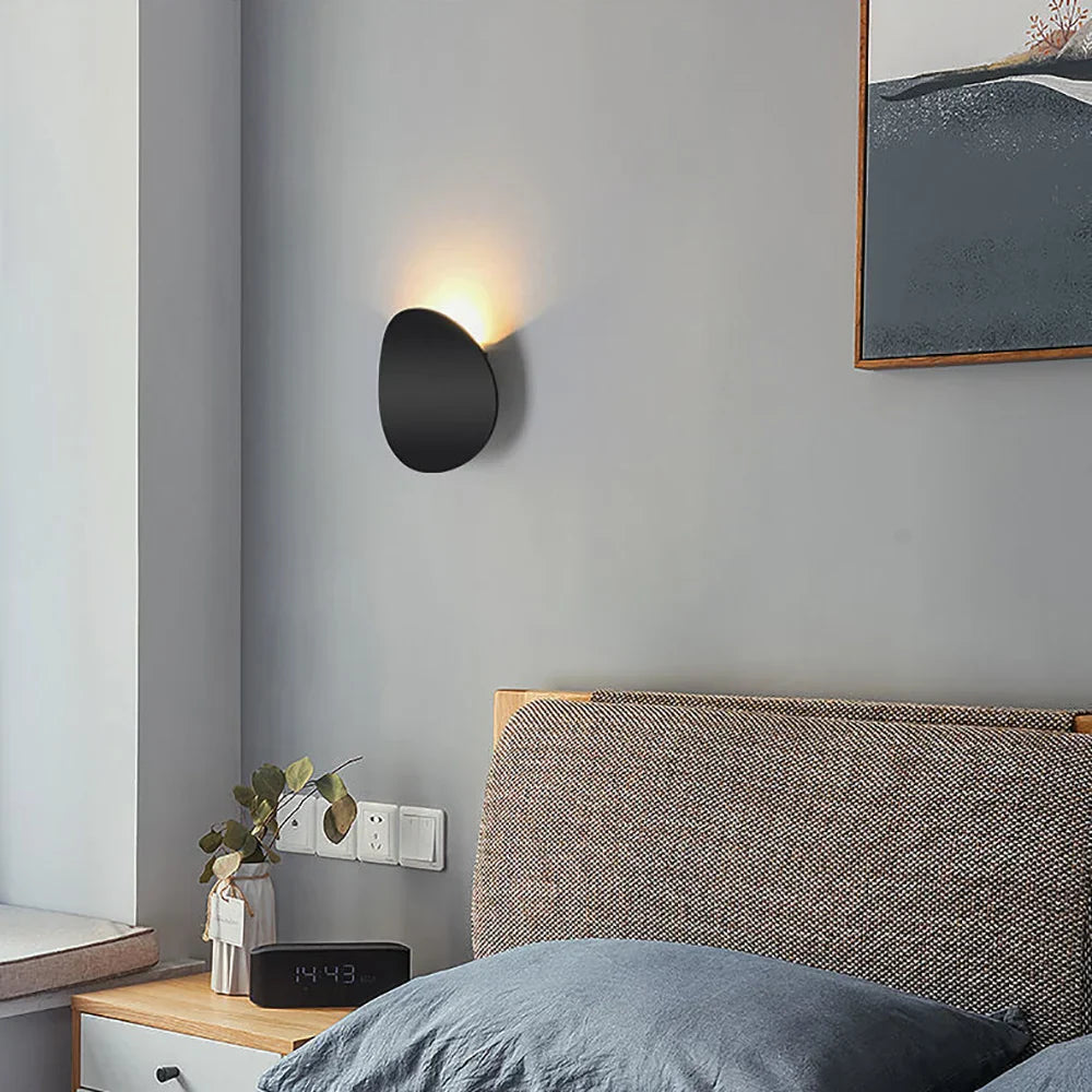 Sleek Round LED Wall Light
