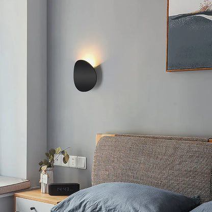 Sleek Round LED Wall Light