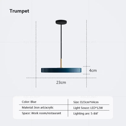 Stylish Dimmable LED Hanging Lamp