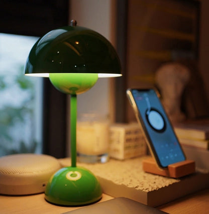 Portable Floral Desk Lamp