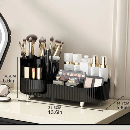 Premium Beauty Storage with Compact Rotating Case