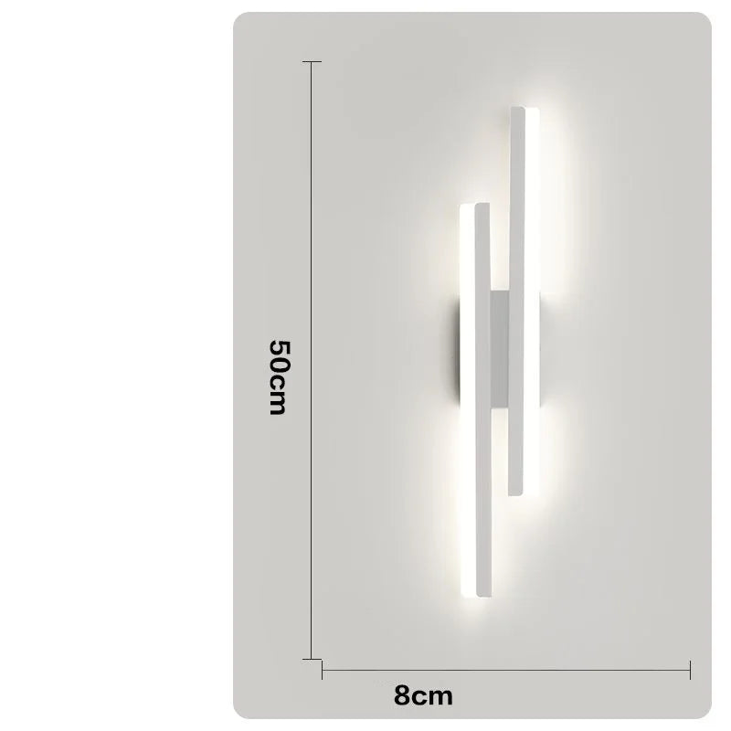 Slim LED Wall Light Strip: Modern Stylish Lighting