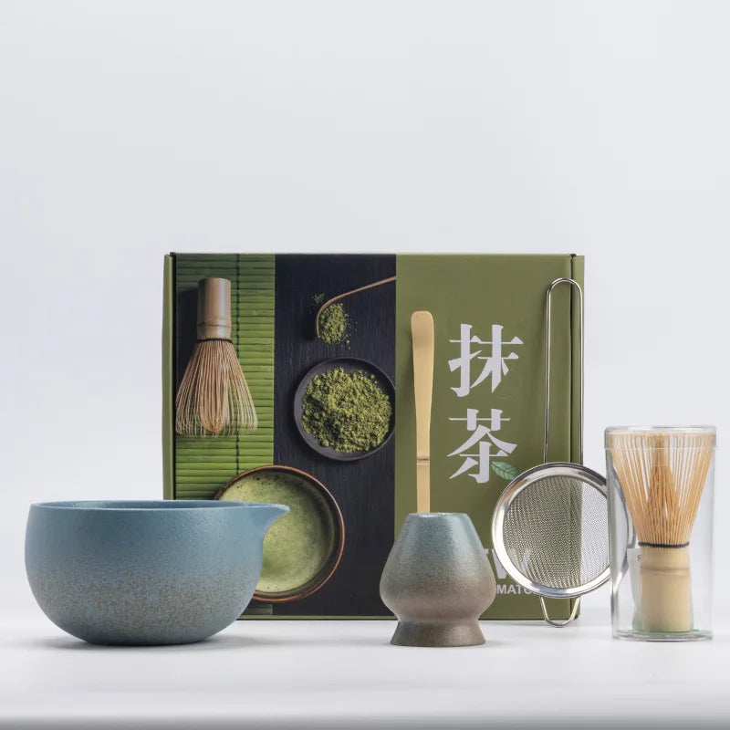 Delicate Green Tea Ceramic Set 5 Piece