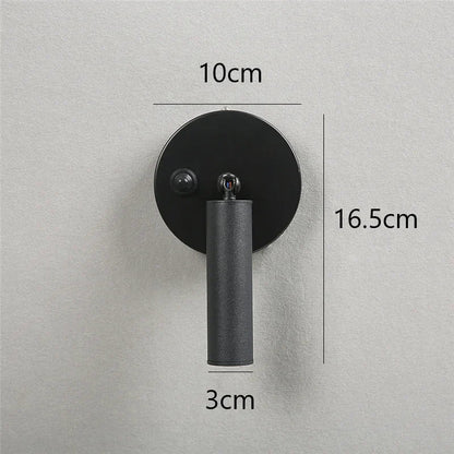 Slim LED Wall Light with Adjustable Arm