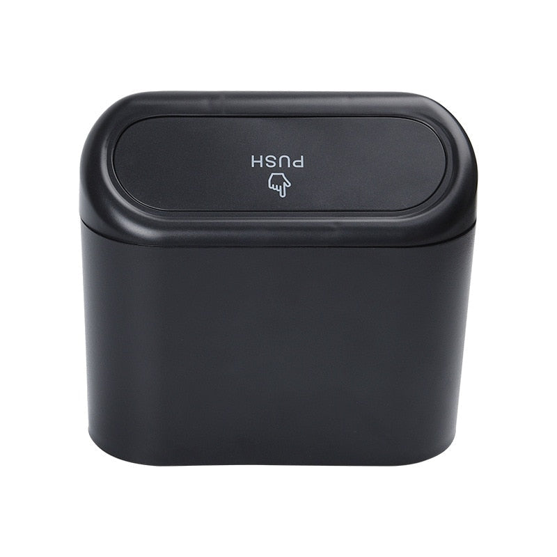 Compact Car Garbage Container with Lid - Cofik