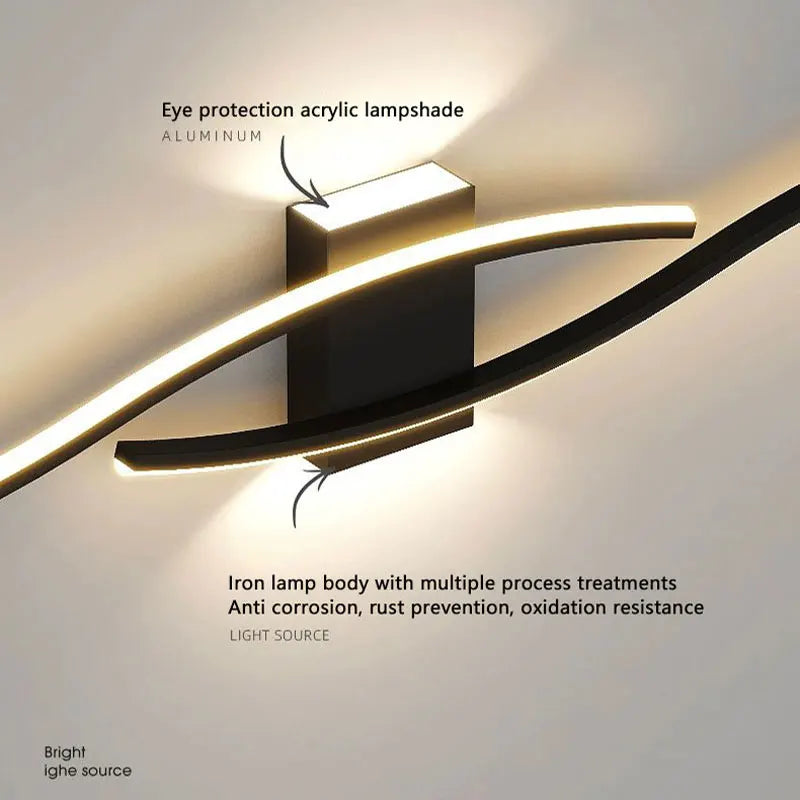 Contemporary LED Indoor Wall Lights
