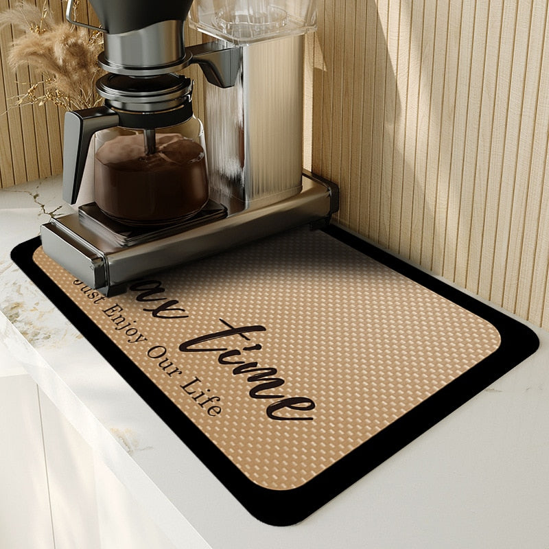 Non Slip Kitchen Mat for Dry Dishes