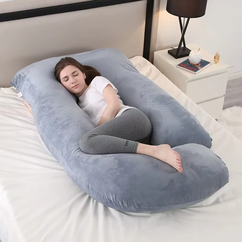 Comfortable Full Body Pregnancy Pillow for Side Sleepers