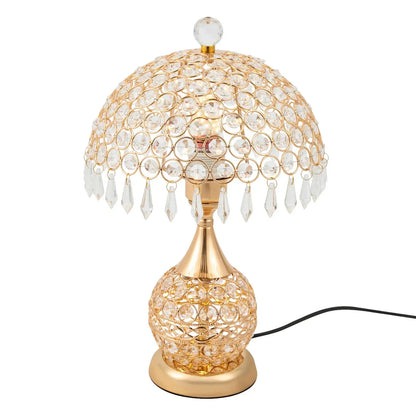 Elegant Glass Table Bedside Lamp