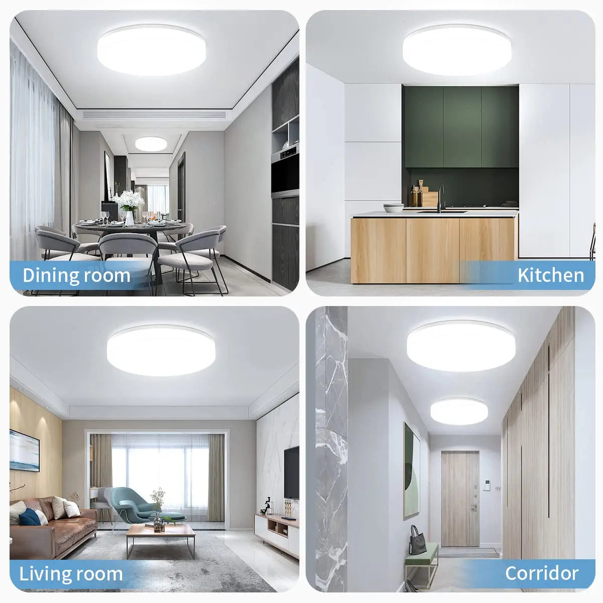 Slim Round LED Ceiling Lamp - Cofik