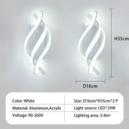 Stylish LED Wall Sconce Light