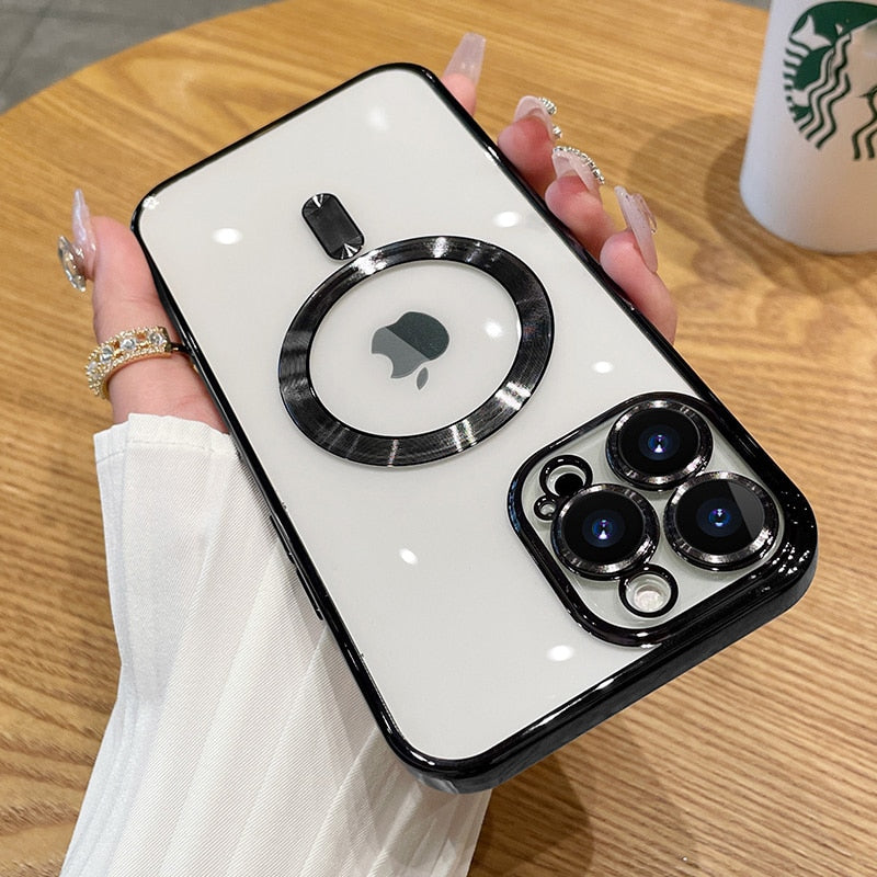 Clear Protective Silicone iPhone Cover