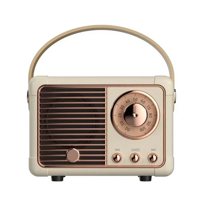 Classic Retro Bluetooth Speaker with Deep Bass
