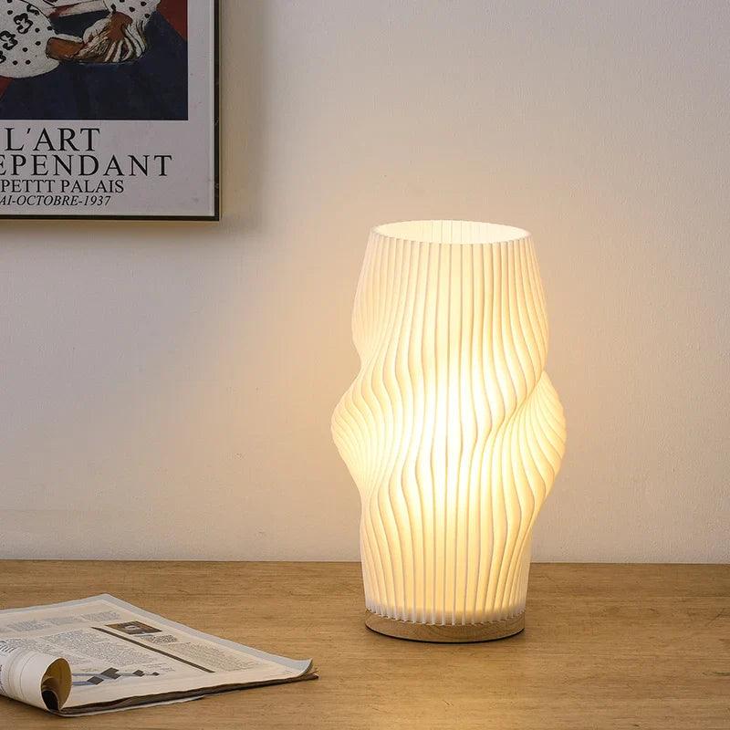 Elegant White Desk Lamp