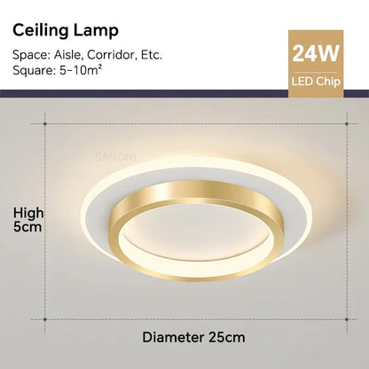 Stylish LED Hanging Ceiling Light Fixture