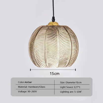 Modern Green Glass Pendant Lighting Fixture
