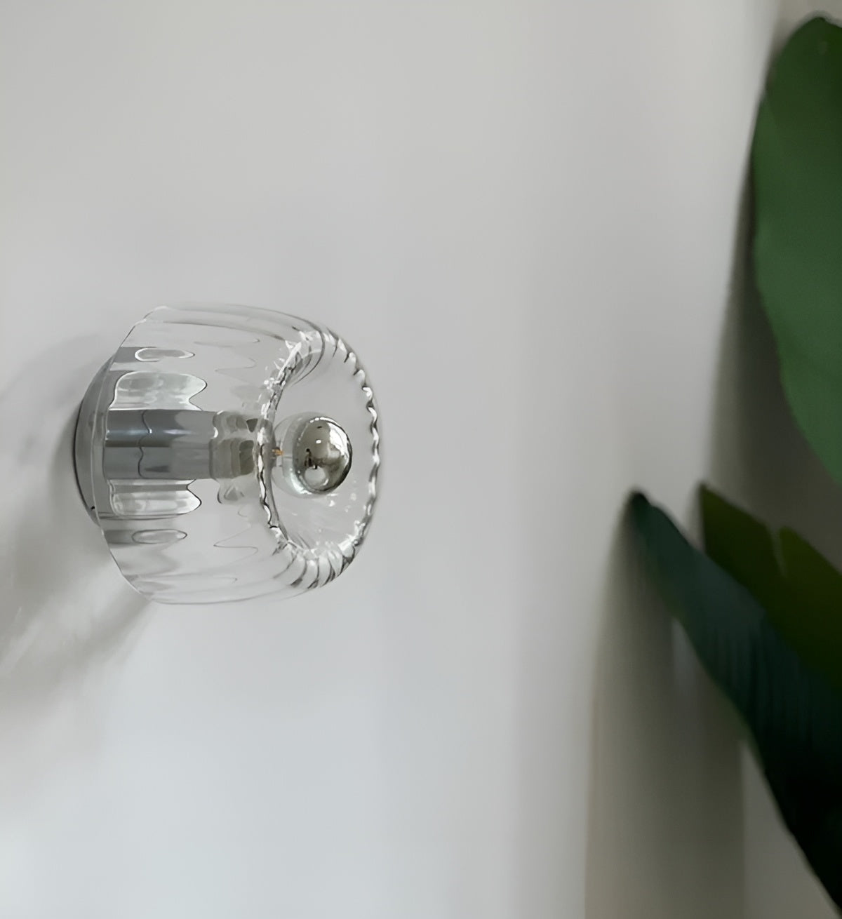 Simple Glass Wall Light – Chic Modern Lamp