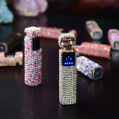 Glittery Gem Rechargeable Pocket Lighter