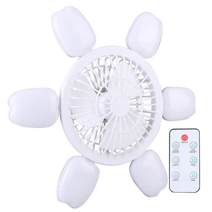 Quiet Dimmable LED Ceiling Fan Light