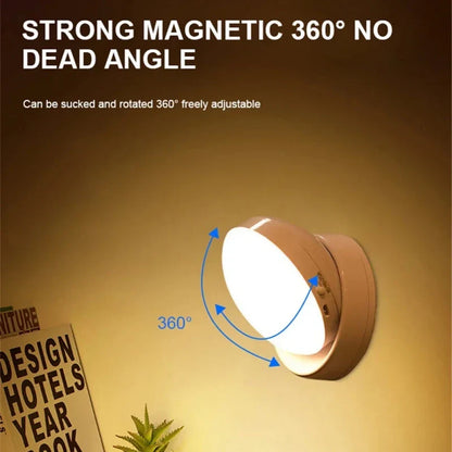 Automatic LED Nightlight - USB Rechargeable Bedside Lamp