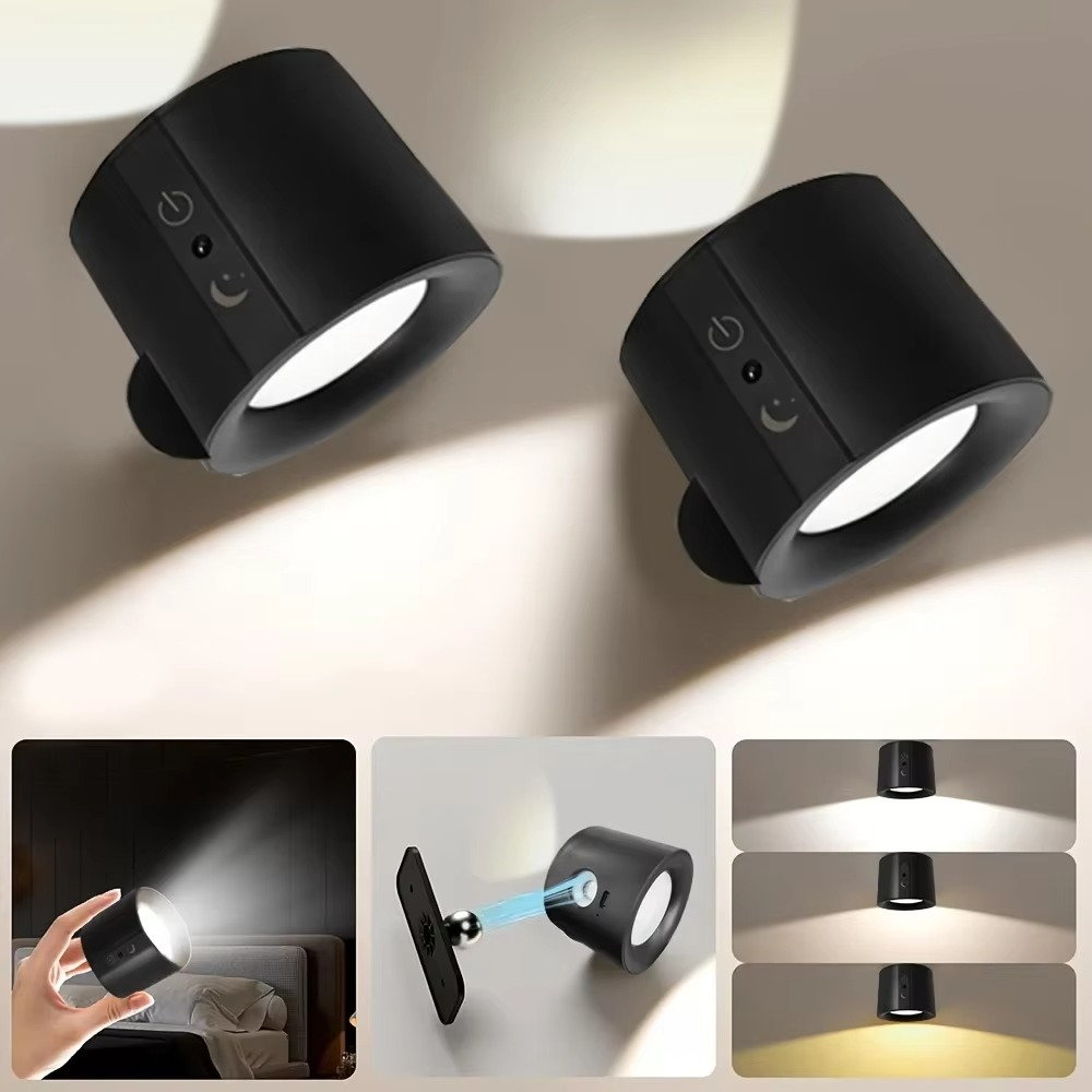 Versatile Stick-On Dual LED Wall Light - Cofik