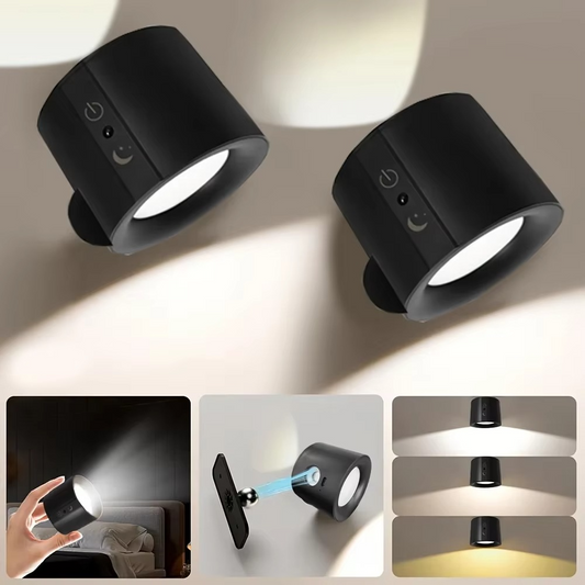 Versatile Stick-On Dual LED Wall Light - Cofik