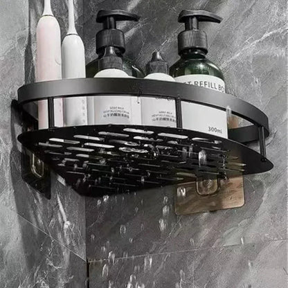 Easy Install Metal Bathroom Corner Shelf