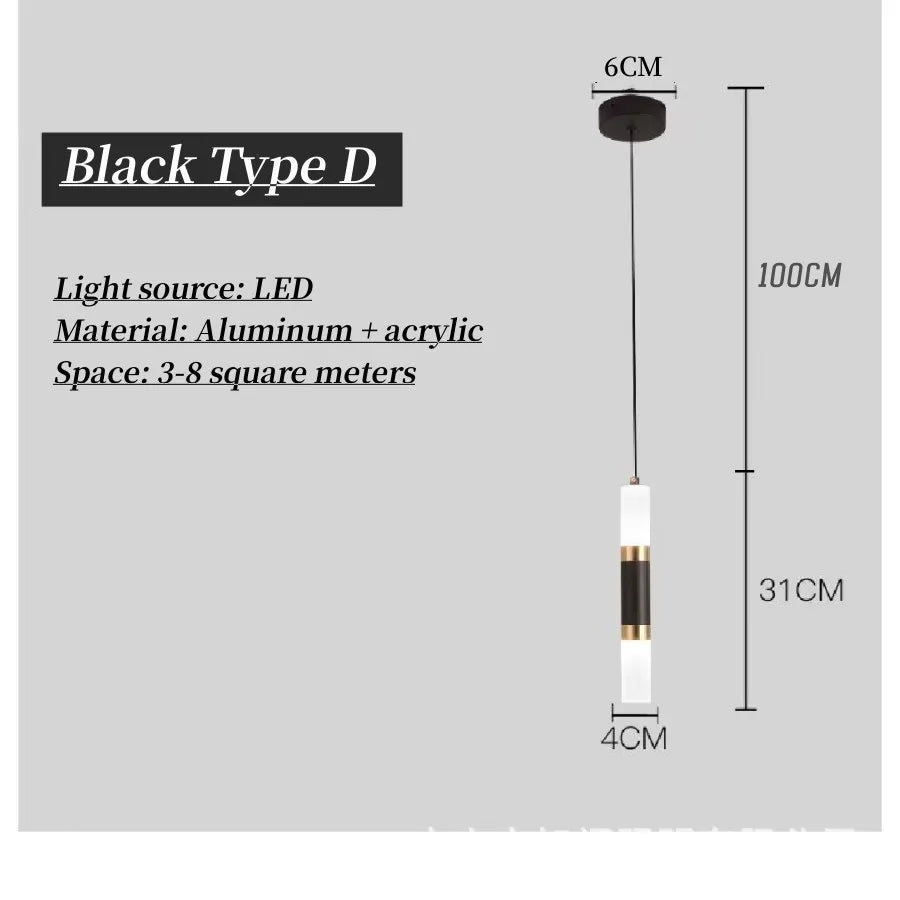 Bright Dual LED Pendant Light for Kitchen Island