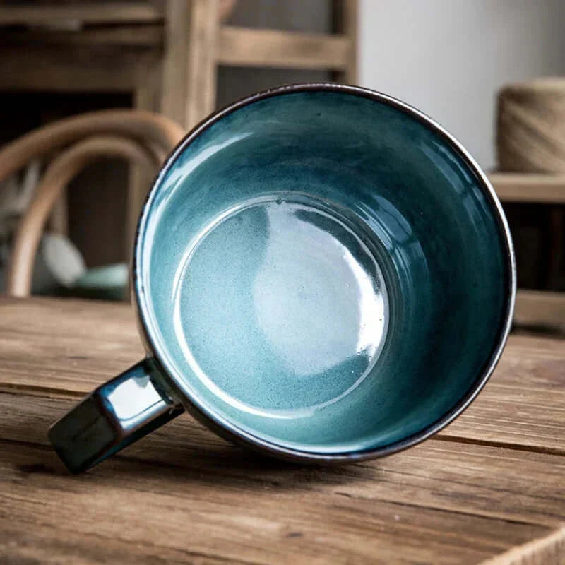 Large 650ml Ceramic Coffee Cup - High Quality