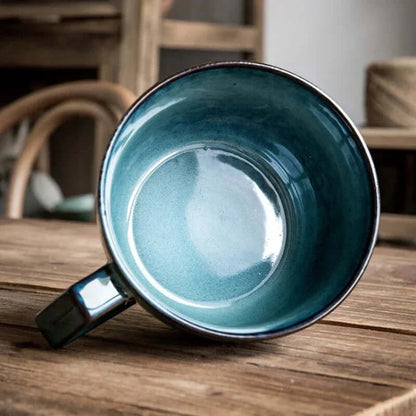 Large 650ml Ceramic Coffee Cup - High Quality