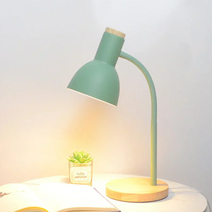 Rustic Wooden Modern LED Table Lamp - Cofik