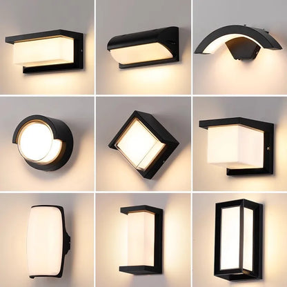 Bright LED Security Wall Light with Motion Detector