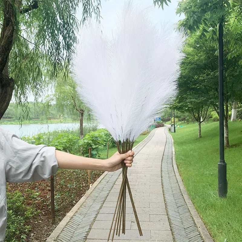 Large Artificial Pampas Grass Decorative Flower Arrangement