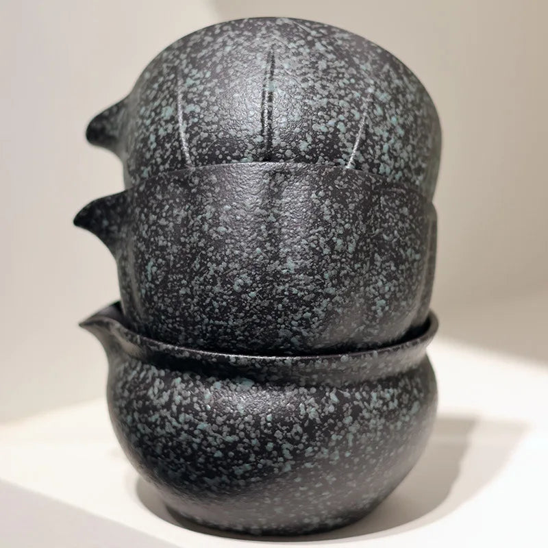 Traditional Japanese Matcha Tea Bowl Set with Whisk