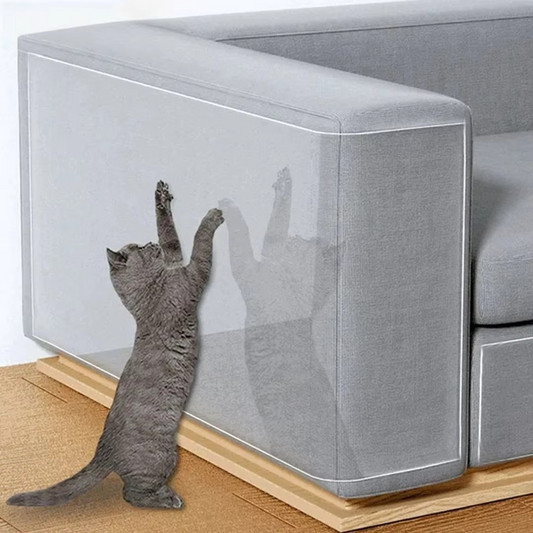 Clear Protective Cat Scratch Guard for Sofas - Cofik