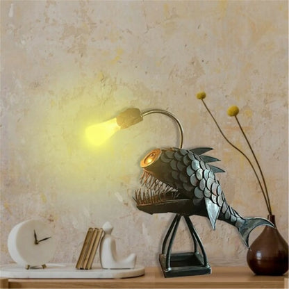 Unique Wooden Table Lamp