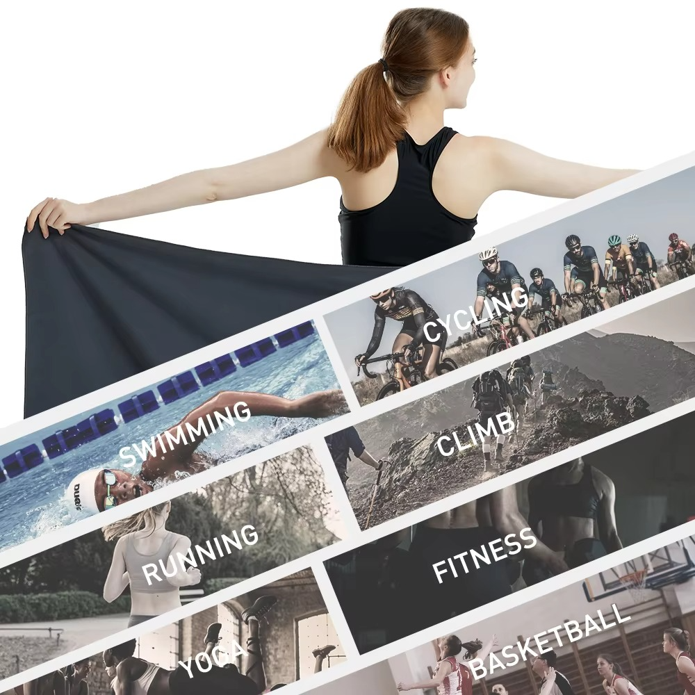 Fast-Dry Compact Travel Beach Towel