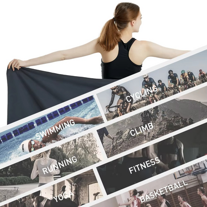 Fast-Dry Compact Travel Beach Towel