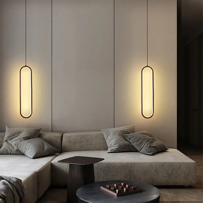 Stylish LED Circle Pendant Light