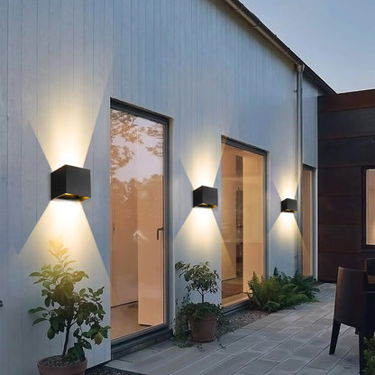 Bright Square LED Wall Lights