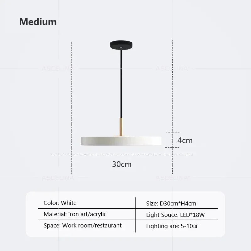 Stylish Dimmable LED Hanging Lamp
