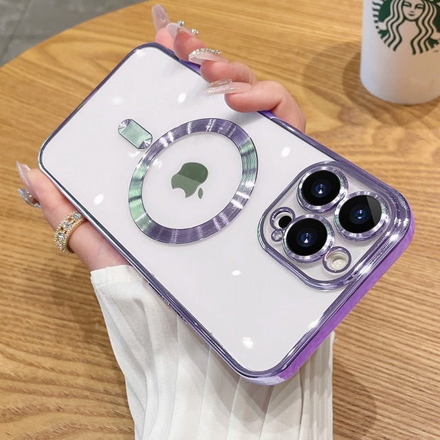 Clear Protective Silicone iPhone Cover