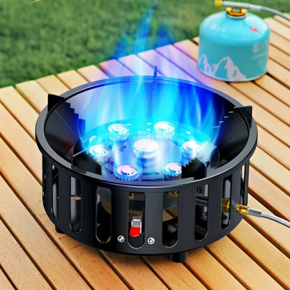 Compact Portable Gas Camping Stove with Auto Ignition