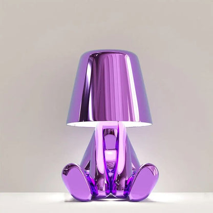 Modern Resin Desk LED Lamp