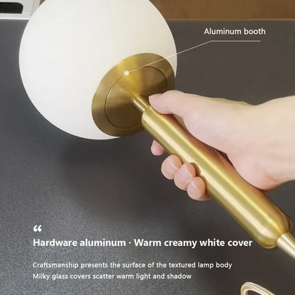 Elegant Gold Globe Pendant Lighting Fixture
