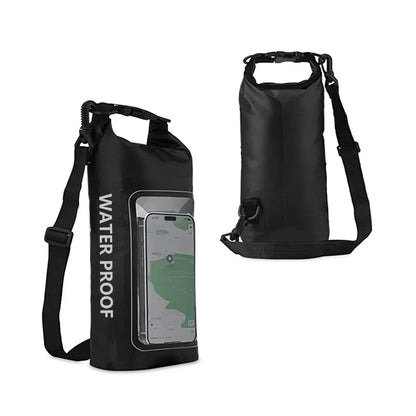 Waterproof Dry Sack 2L with Phone Window for Swimming