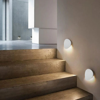 Sleek Round LED Wall Light