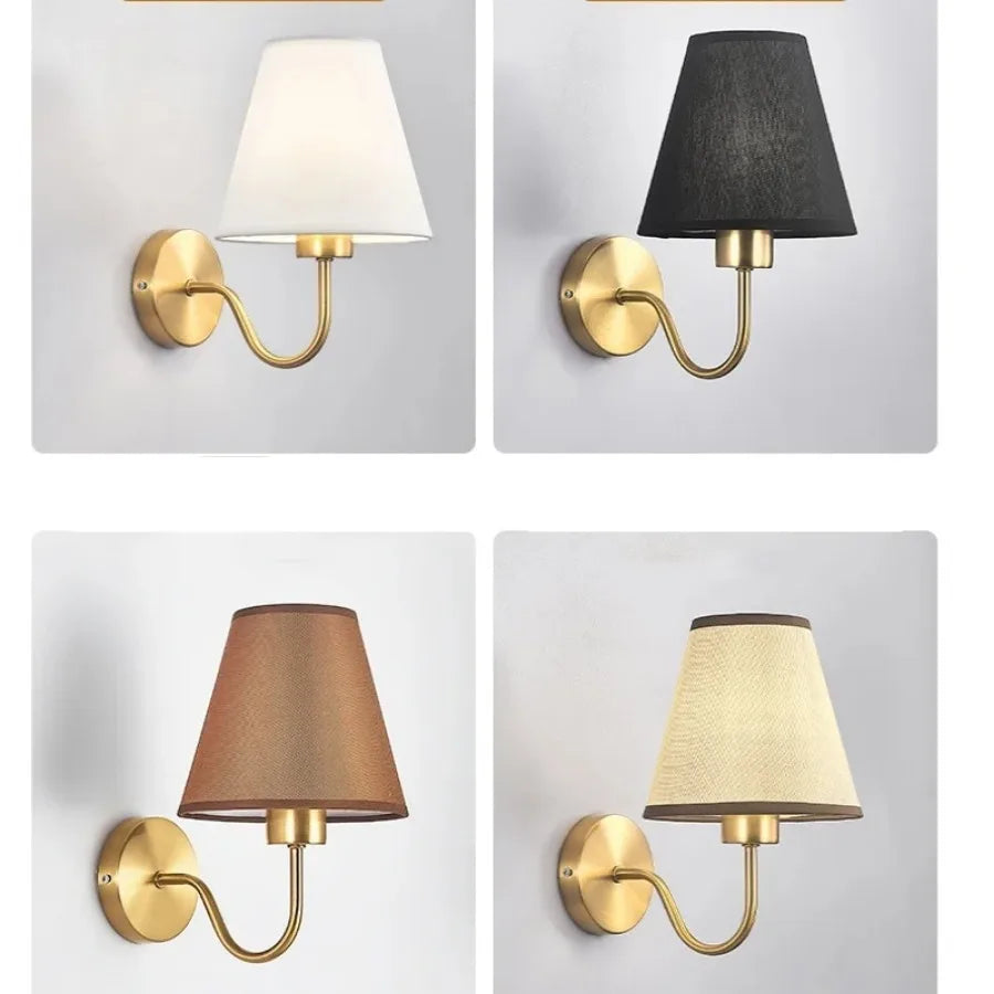 Stylish LED Textile Wall Light