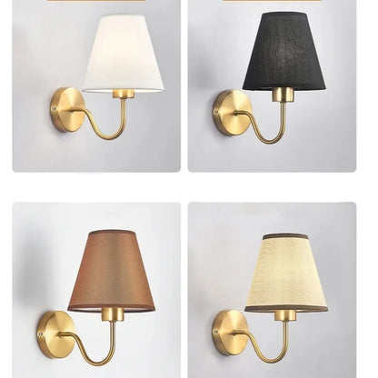 Stylish LED Textile Wall Light